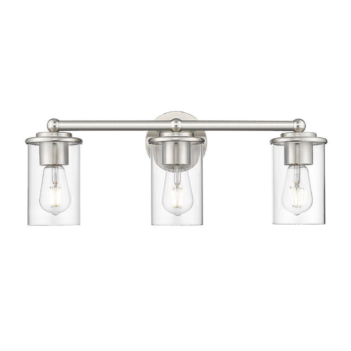 Thayer Brushed Nickel 3 Light Vanity Light Z-Lite 742-3V-BN | theLightShop