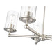 Thayer Brushed Nickel 5 Light Chandelier Z-Lite 742-5BN | theLightShop