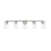 Thayer Brushed Nickel 5 Light Vanity Light Z-Lite 742-5V-BN | theLightShop