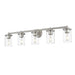 Thayer Brushed Nickel 5 Light Vanity Light Z-Lite 742-5V-BN | theLightShop