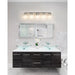 Thayer Brushed Nickel 5 Light Vanity Light Z-Lite 742-5V-BN | theLightShop