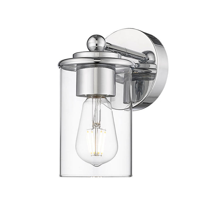 Thayer Chrome 1 Light Wall Sconce Z-Lite 742-1S-CH | theLightShop