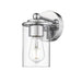 Thayer Chrome 1 Light Wall Sconce Z-Lite 742-1S-CH | theLightShop