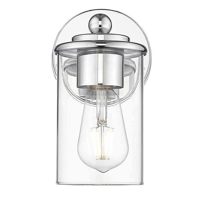 Thayer Chrome 1 Light Wall Sconce Z-Lite 742-1S-CH | theLightShop