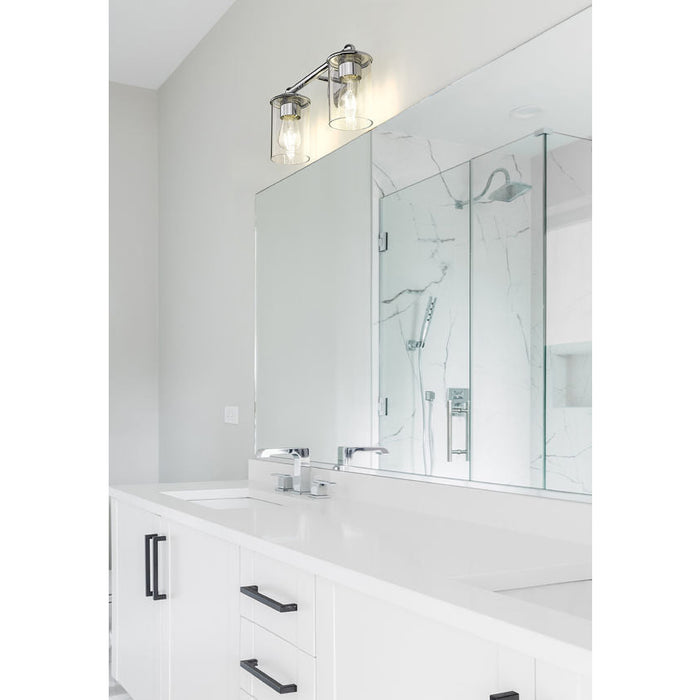 Thayer Chrome 2 Light Vanity Light Z-Lite 742-2V-CH | theLightShop