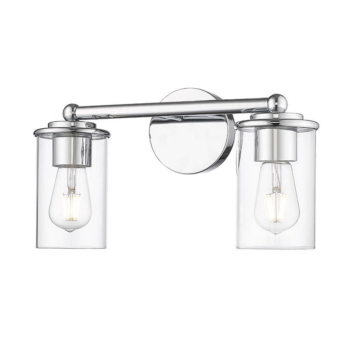 Thayer Chrome 2 Light Vanity Light Z-Lite 742-2V-CH | theLightShop