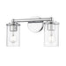 Thayer Chrome 2 Light Vanity Light Z-Lite 742-2V-CH | theLightShop