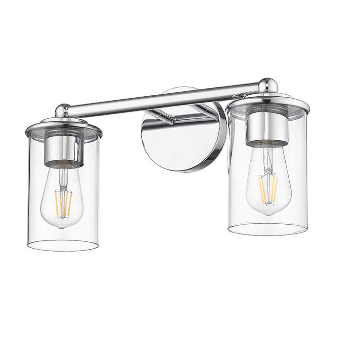 Thayer Chrome 2 Light Vanity Light Z-Lite 742-2V-CH | theLightShop