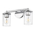Thayer Chrome 2 Light Vanity Light Z-Lite 742-2V-CH | theLightShop