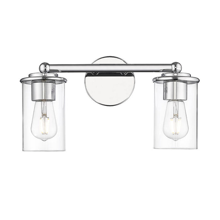 Thayer Chrome 2 Light Vanity Light Z-Lite 742-2V-CH | theLightShop