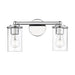 Thayer Chrome 2 Light Vanity Light Z-Lite 742-2V-CH | theLightShop