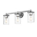 Thayer Chrome 3 Light Vanity Light Z-Lite 742-3V-CH | theLightShop