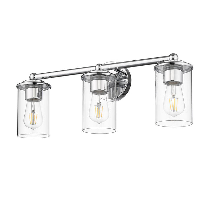 Thayer Chrome 3 Light Vanity Light Z-Lite 742-3V-CH | theLightShop