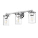 Thayer Chrome 3 Light Vanity Light Z-Lite 742-3V-CH | theLightShop