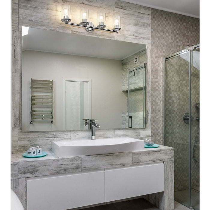 Thayer Chrome 4 Light Vanity Light Z-Lite 742-4V-CH | theLightShop
