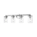 Thayer Chrome 4 Light Vanity Light Z-Lite 742-4V-CH | theLightShop