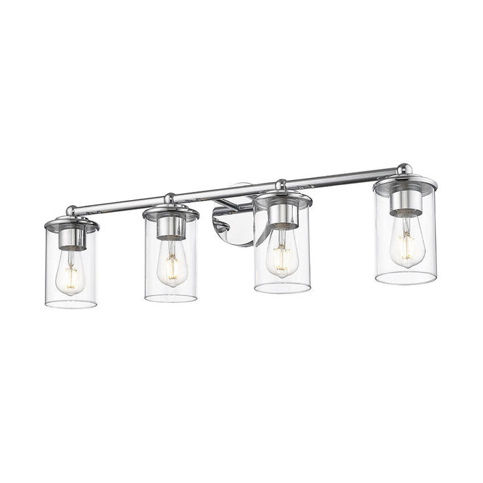 Thayer Chrome 4 Light Vanity Light Z-Lite 742-4V-CH | theLightShop