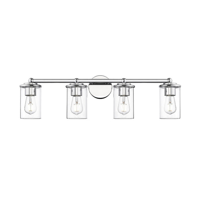 Thayer Chrome 4 Light Vanity Light Z-Lite 742-4V-CH | theLightShop