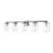 Thayer Chrome 5 Light Vanity Light Z-Lite 742-5V-CH | theLightShop