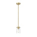 Thayer Luxe Gold 1 Light Mini-Pendant Z-Lite 742MP-LG | theLightShop