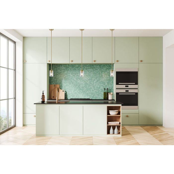 Thayer Luxe Gold 1 Light Mini-Pendant Z-Lite 742MP-LG | theLightShop