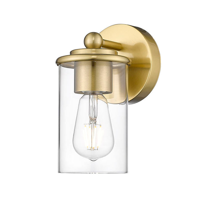 Thayer Luxe Gold 1 Light Wall Sconce Z-Lite 742-1S-LG | theLightShop