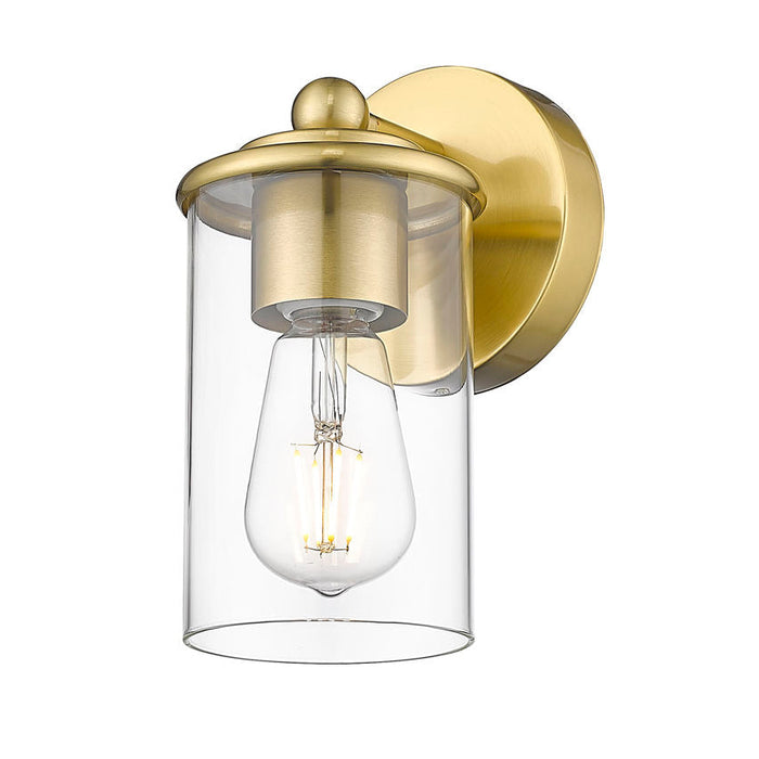 Thayer Luxe Gold 1 Light Wall Sconce Z-Lite 742-1S-LG | theLightShop