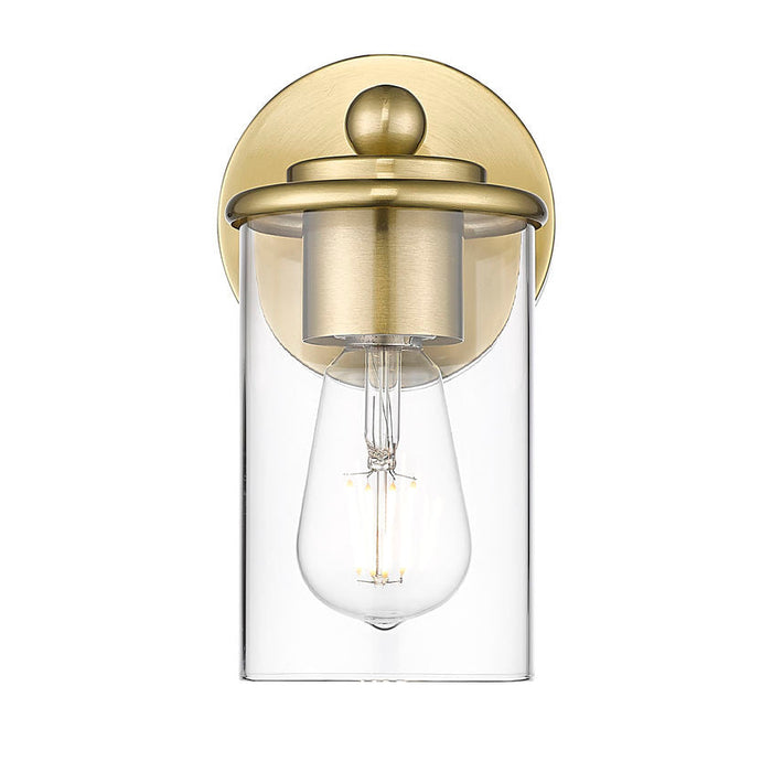 Thayer Luxe Gold 1 Light Wall Sconce Z-Lite 742-1S-LG | theLightShop