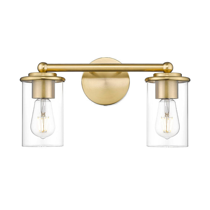 Thayer Luxe Gold 2 Light Vanity Light Z-Lite 742-2V-LG | theLightShop