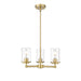 Thayer Luxe Gold 3 Light Chandelier Z-Lite 742-3LG | theLightShop