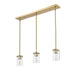 Thayer Luxe Gold 3 Light Linear Pendant Z-Lite 742MP-3LG | theLightShop