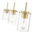 Thayer Luxe Gold 3 Light Linear Pendant Z-Lite 742MP-3LG | theLightShop