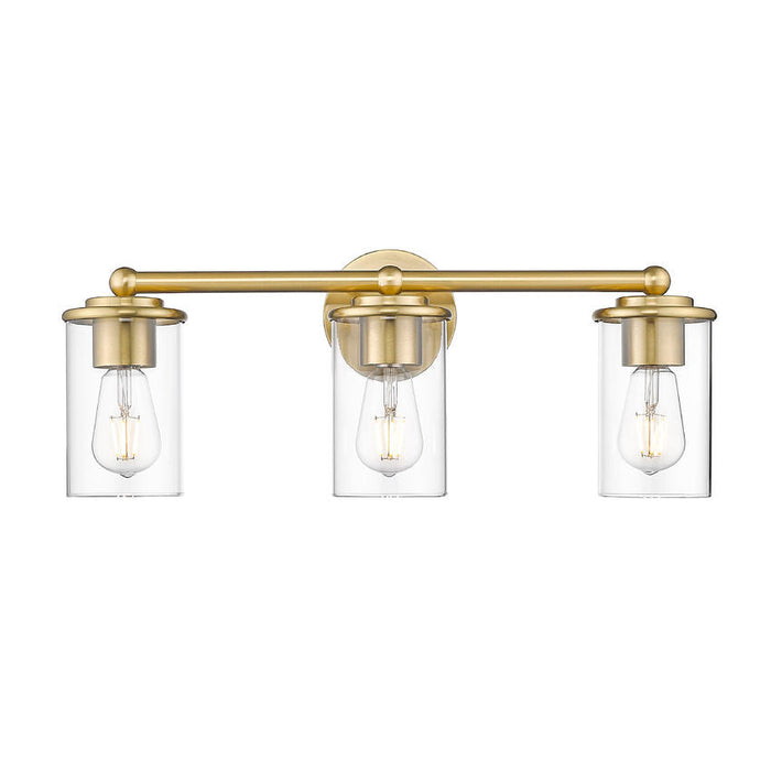Thayer Luxe Gold 3 Light Vanity Light Z-Lite 742-3V-LG | theLightShop