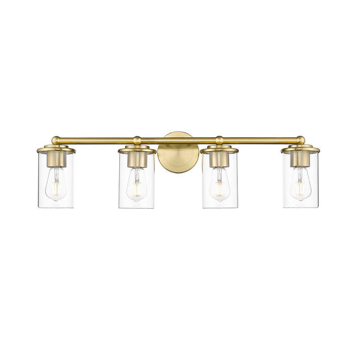 Thayer Luxe Gold 4 Light Vanity Light Z-Lite 742-4V-LG | theLightShop