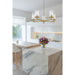 Thayer Luxe Gold 5 Light Chandelier Z-Lite 742-5LG | theLightShop
