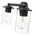 Thayer Matte Black 2 Light Vanity Light Z-Lite 742-2V-MB | theLightShop