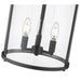 Thayer Matte Black 3 Light Flushmount Z-Lite 742F13-MB | theLightShop