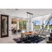Thayer Matte Black 3 Light Linear Pendant Z-Lite 742MP-3MB | theLightShop
