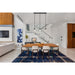 Thayer Matte Black 3 Light Linear Pendant Z-Lite 742MP-3MB | theLightShop