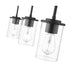 Thayer Matte Black 3 Light Linear Pendant Z-Lite 742MP-3MB | theLightShop