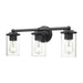 Thayer Matte Black 3 Light Vanity Light Z-Lite 742-3V-MB | theLightShop