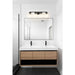 Thayer Matte Black 4 Light Vanity Light Z-Lite 742-4V-MB | theLightShop