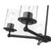 Thayer Matte Black 5 Light Chandelier Z-Lite 742-5MB | theLightShop