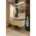 Tidal Brushed Nickel Vanity | theLightShop