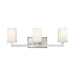 Tidal Brushed Nickel Vanity | theLightShop