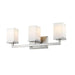 Tidal Brushed Nickel Vanity | theLightShop