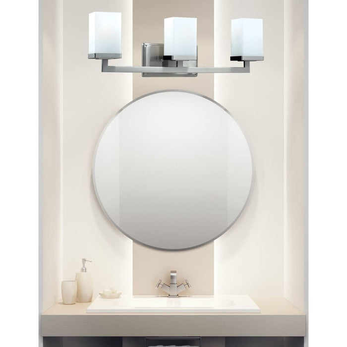 Tidal Brushed Nickel Vanity | theLightShop