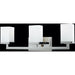 Tidal Chrome Vanity | theLightShop