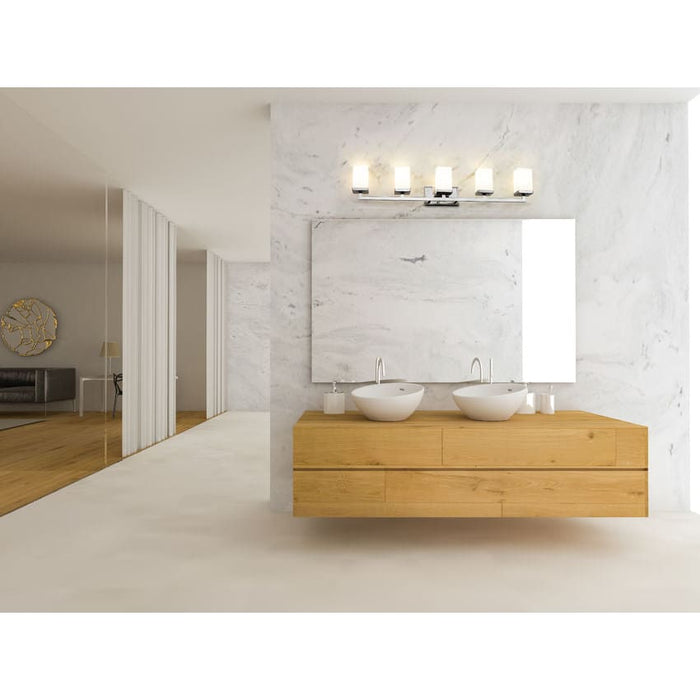 Tidal Chrome Vanity | theLightShop