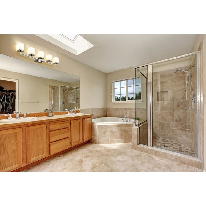Tidal Chrome Vanity | theLightShop